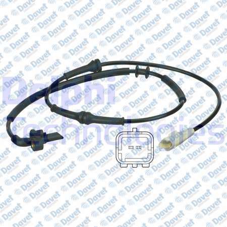 DELPHI SS20348 Abs Hiz Sensoru Arka Citroen Berlingo. Berlingo